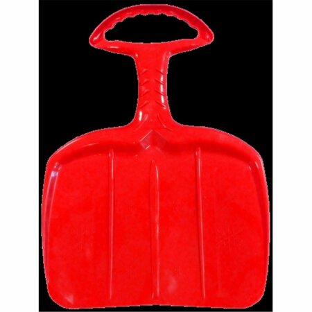 PATIO TRASERO Red Shovel Snow Sled with Handle for Adults - 0.8 x 19.1 x 25.8 in. PA3070936